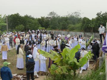 Hình ảnh 2: Các Nghi thức và Thánh lễ An táng Nữ tu Maria Bùi Thị Suy, OP.