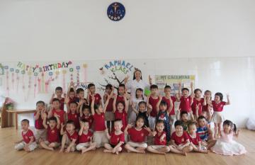 Mầm non Tư thục Bình Minh: Hình ảnh Thánh lễ Bế giảng năm học 2022-2023