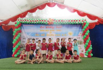 Mầm non Tư thục Bình Minh: Hình ảnh Thánh lễ Bế giảng năm học 2022-2023