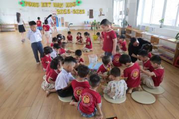 Mầm non Tư thục Bình Minh: Hình ảnh Thánh lễ Bế giảng năm học 2022-2023