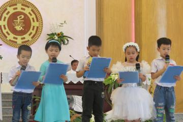 Mầm non Tư thục Bình Minh: Hình ảnh Thánh lễ Bế giảng năm học 2022-2023