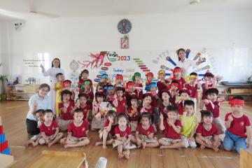 Mầm non Tư thục Bình Minh: Hình ảnh Thánh lễ Bế giảng năm học 2022-2023