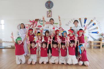 Mầm non Tư thục Bình Minh: Hình ảnh Thánh lễ Bế giảng năm học 2022-2023