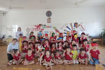 Mầm non Tư thục Bình Minh: Hình ảnh Thánh lễ Bế giảng năm học 2022-2023