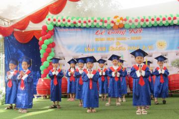 Mầm non Tư thục Bình Minh: Hình ảnh Lễ TỔNG KẾT năm học 2022-2023
