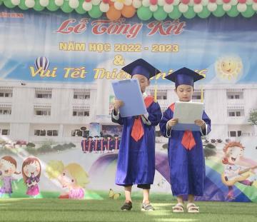 Mầm non Tư thục Bình Minh: Hình ảnh Lễ TỔNG KẾT năm học 2022-2023