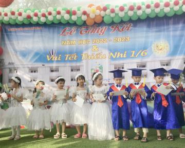 Mầm non Tư thục Bình Minh: Hình ảnh Lễ TỔNG KẾT năm học 2022-2023