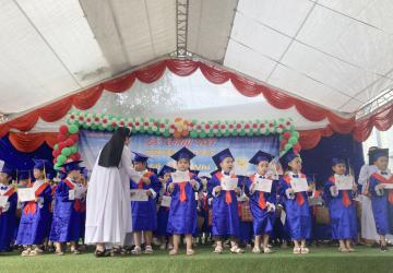 Mầm non Tư thục Bình Minh: Hình ảnh Lễ TỔNG KẾT năm học 2022-2023