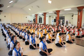 Hình ảnh Đại hội Ơn gọi Dòng nữ Đa Minh Thái Bình năm 2023 - Ngày thứ nhất
