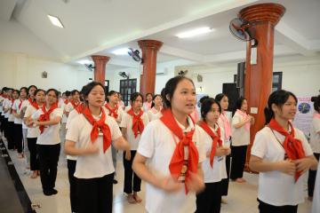 Hình ảnh Đại hội Ơn gọi Dòng nữ Đa Minh Thái Bình năm 2023 - Ngày thứ nhất