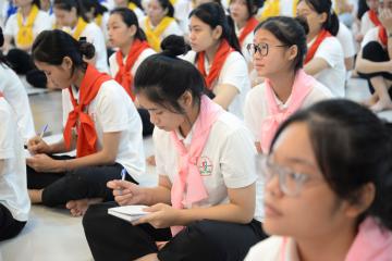 Hình ảnh Đại hội Ơn gọi Dòng nữ Đa Minh Thái Bình năm 2023 - Ngày thứ nhất