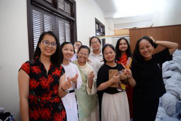 Hình ảnh Đại hội Ơn gọi Dòng nữ Đa Minh Thái Bình năm 2023 - Ngày thứ nhất