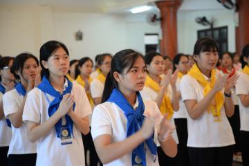 Hình ảnh Đại hội Ơn gọi Dòng nữ Đa Minh Thái Bình năm 2023 - Ngày thứ ba