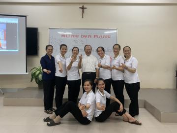 Hình ảnh Học viện Đa Minh Thái Bình: Mừng lễ Bổn mạng 04.10