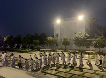 Hình ảnh Làm phép nhà Hưu dưỡng Dòng Nữ Đa Minh Thái Bình