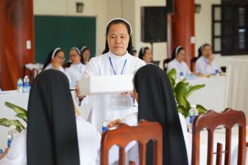 Nghi thức Nhậm chức và Phục quyền Bề trên Tổng quyền nhiệm kỳ 2023-2027_Chùm hình ảnh 1