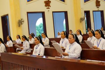 Nghi thức Nhậm chức và Phục quyền Bề trên Tổng quyền nhiệm kỳ 2023-2027_Chùm hình ảnh 1
