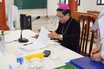 Nghi thức Nhậm chức và Phục quyền Bề trên Tổng quyền nhiệm kỳ 2023-2027_Chùm hình ảnh 1
