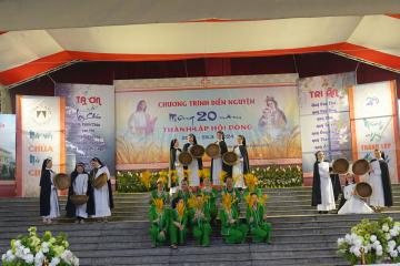 20 năm Thành lập Hội dòng: Hình ảnh tổng duyệt Diễn nguyện (07.4.2024)