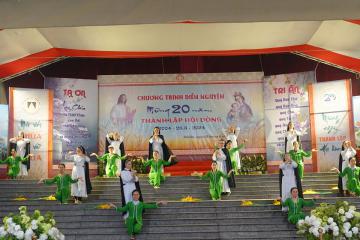 20 năm Thành lập Hội dòng: Hình ảnh tổng duyệt Diễn nguyện (07.4.2024)
