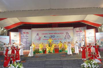 20 năm Thành lập Hội dòng: Hình ảnh tổng duyệt Diễn nguyện (07.4.2024)