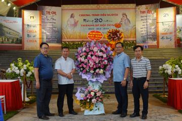 20 năm Thành lập Hội dòng: Hình ảnh chào đón và chúc mừng