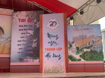 20 năm Thành lập Hội dòng: Hình ảnh chào đón và chúc mừng