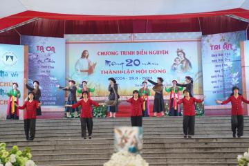 20 năm Thành lập Hội dòng: Hình ảnh Diễn nguyện