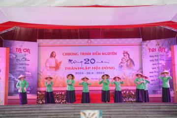 20 năm Thành lập Hội dòng: Hình ảnh Diễn nguyện