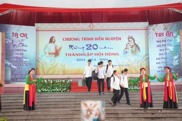 20 năm Thành lập Hội dòng: Hình ảnh Diễn nguyện