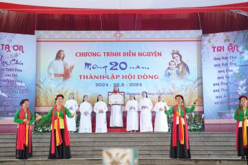 20 năm Thành lập Hội dòng: Hình ảnh Diễn nguyện