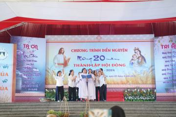 20 năm Thành lập Hội dòng: Hình ảnh Diễn nguyện