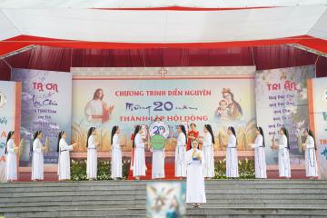 20 năm Thành lập Hội dòng: Hình ảnh Diễn nguyện