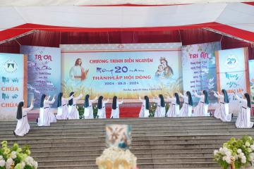 20 năm Thành lập Hội dòng: Hình ảnh Diễn nguyện