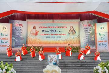 20 năm Thành lập Hội dòng: Hình ảnh Diễn nguyện