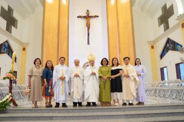 20 năm Thành lập Hội dòng: Hình ảnh Thánh lễ