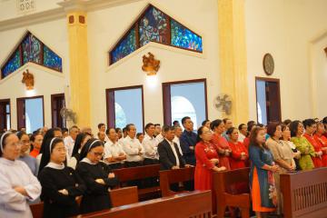 20 năm Thành lập Hội dòng: Hình ảnh Thánh lễ
