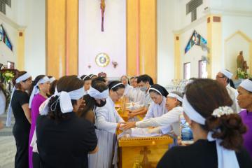 Hình ảnh: Thánh lễ An táng và tiễn đưa nữ tu Têrêxa Lê Thị Huệ, OP.
