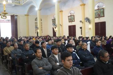Hình ảnh: Thánh lễ Tạ ơn, Làm phép và Cắt băng Khánh Thành Nhà Sinh Hoạt Tu xá Thánh Martinô Ngọc Đồng