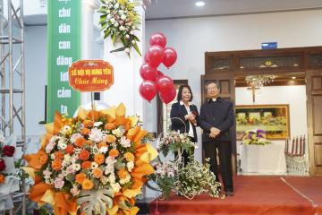 Hình ảnh: Đón tiếp và Hoan ca mừng Khánh Thành Nhà Sinh Hoạt Tu xá Thánh Martinô Ngọc Đồng
