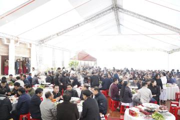 Hình ảnh: Đón tiếp và Hoan ca mừng Khánh Thành Nhà Sinh Hoạt Tu xá Thánh Martinô Ngọc Đồng