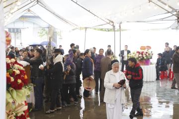 Hình ảnh: Đón tiếp và Hoan ca mừng Khánh Thành Nhà Sinh Hoạt Tu xá Thánh Martinô Ngọc Đồng
