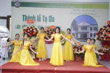 Hình ảnh: Đón tiếp và Hoan ca mừng Khánh Thành Nhà Sinh Hoạt Tu xá Thánh Martinô Ngọc Đồng