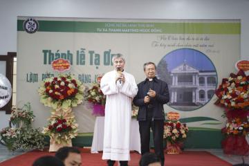 Hình ảnh: Đón tiếp và Hoan ca mừng Khánh Thành Nhà Sinh Hoạt Tu xá Thánh Martinô Ngọc Đồng