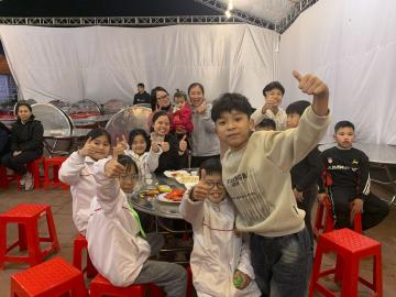 Hình ảnh: Đón tiếp và Hoan ca mừng Khánh Thành Nhà Sinh Hoạt Tu xá Thánh Martinô Ngọc Đồng