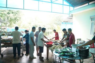 Hình ảnh: Làm phép và Cắt băng Khánh Thành Cộng đoàn Thánh Piô V Mỹ Hội