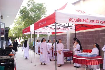 Hình ảnh: Làm phép và Cắt băng Khánh Thành Cộng đoàn Thánh Piô V Mỹ Hội