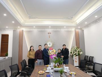 Hình ảnh: Thánh lễ Tạ ơn, cắt băng khánh thành và làm phép Ngôi Nhà mới Tu xá Thánh Giuse Thái Bình