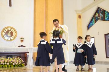 Hình ảnh: Thánh lễ Bế giảng Năm học, Lễ Ra trường và mừng ngày Quốc tế Thiếu Nhi năm 2026 | Mầm Non Tư Thục Bình Minh