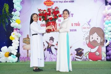 Hình ảnh: Thánh lễ Bế giảng Năm học, Lễ Ra trường và mừng ngày Quốc tế Thiếu Nhi năm 2026 | Mầm Non Tư Thục Bình Minh